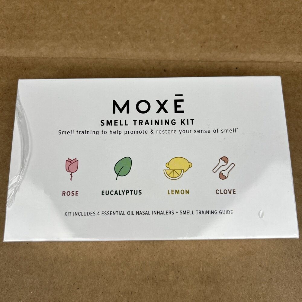 MOXĒ Smell Training Kit w/ 4 Essential Oils, Olfactory Regeneration